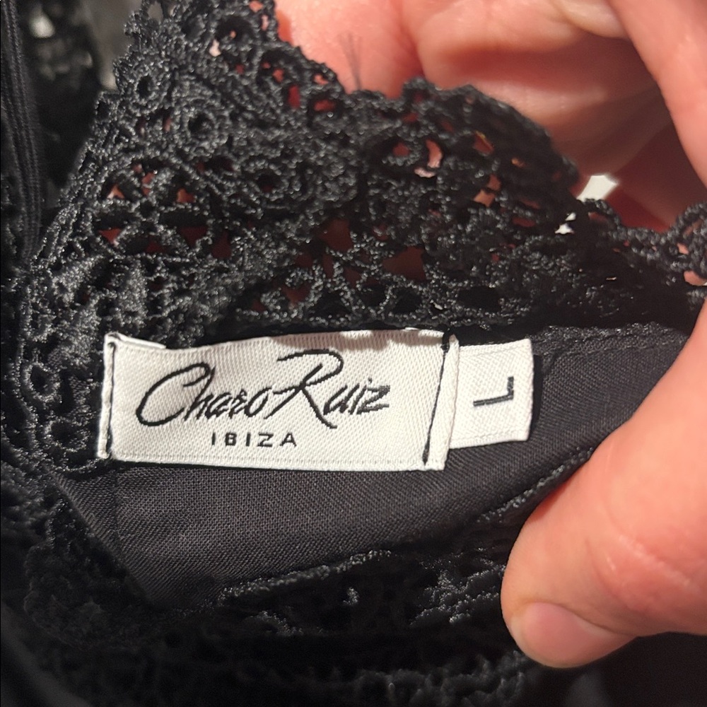 New CHARO RUIZ Ibiza Imagen crochet maxi dress - Picture 5 of 9
